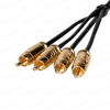 Межблочный кабель Kicx Headshot RCA-44-5-SS