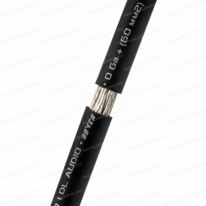 Силовой кабель DL Audio Raven Power Cable 0Ga Black