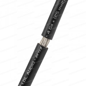 Силовой кабель DL Audio Raven Power Cable 4Ga Black