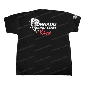 Футболка Tornado Sound Team by Kicx черная