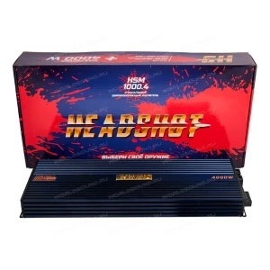 4-канальный усилитель Kicx HeadShot HSM 1000.4