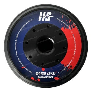 Сабвуфер Kicx Headshot Q412S D2