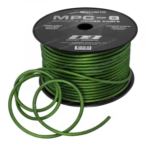Силовой кабель Machete MPC-8GA Green