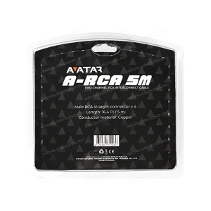 Межблочный кабель Avatar A-RCA 5M