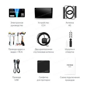 Медиа-ресивер Teyes CC4 10.36 8GB+128GB